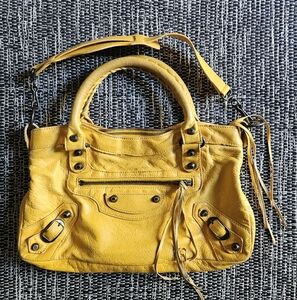 Vintage Balenciaga Motocross City Bag